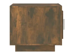 Hot Mesa de centro 51x50x45 cm madeira processada carvalho fumado PT746231 Castanho