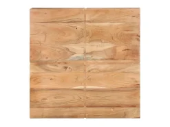 Best Mesa de centro 80x80x28 cm madeira de acácia maciça PT644868 Castanho