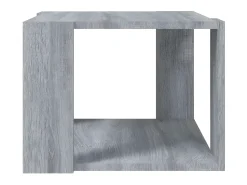 Mesa De Centro| Mesa de centro 40x40x30 cm madeira processada sonoma cinza PT451883 Cinzento