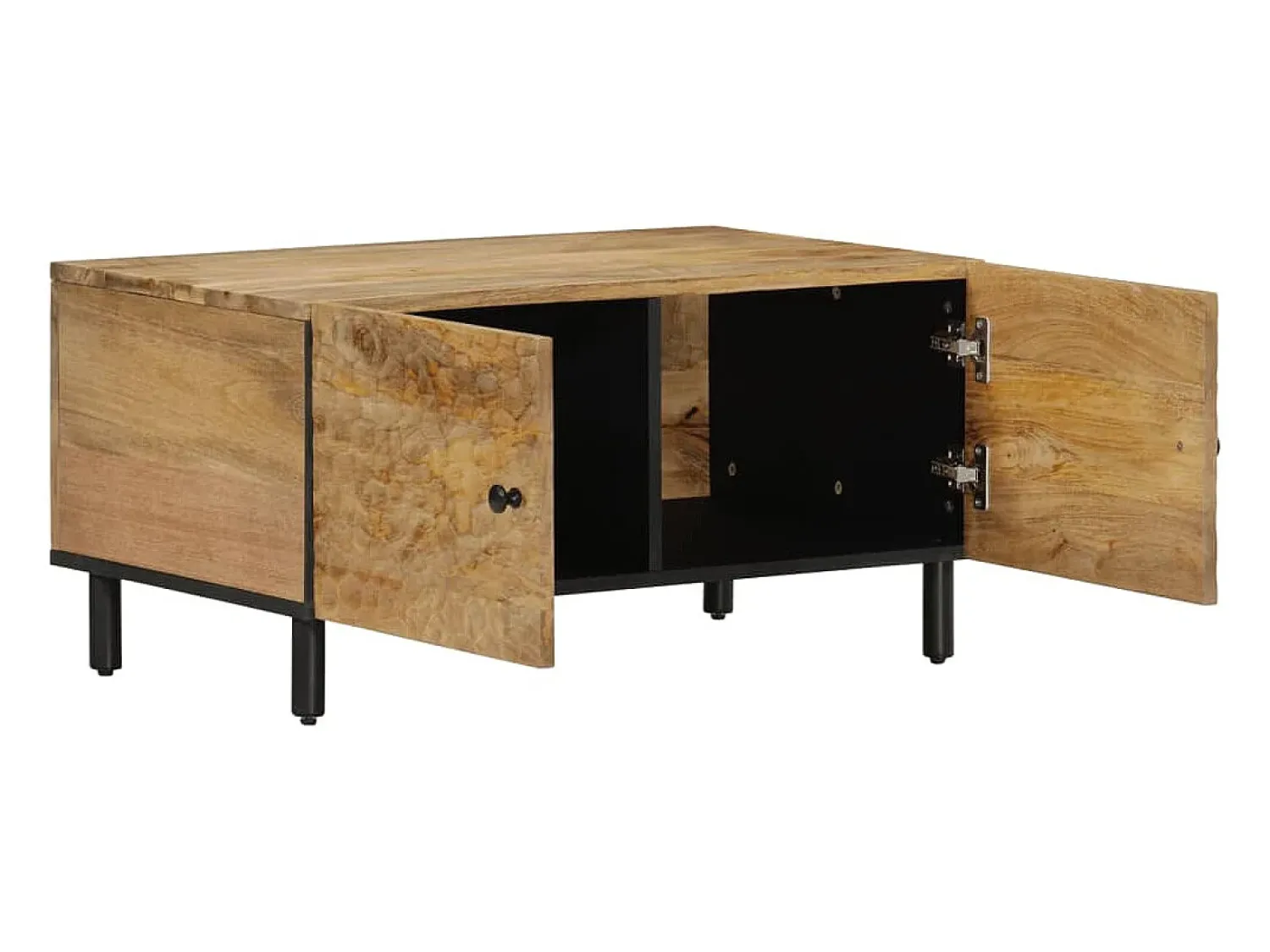 Sale Mesa de centro 80x50x40 cm madeira de mangueira maciça PT525202 Castanho