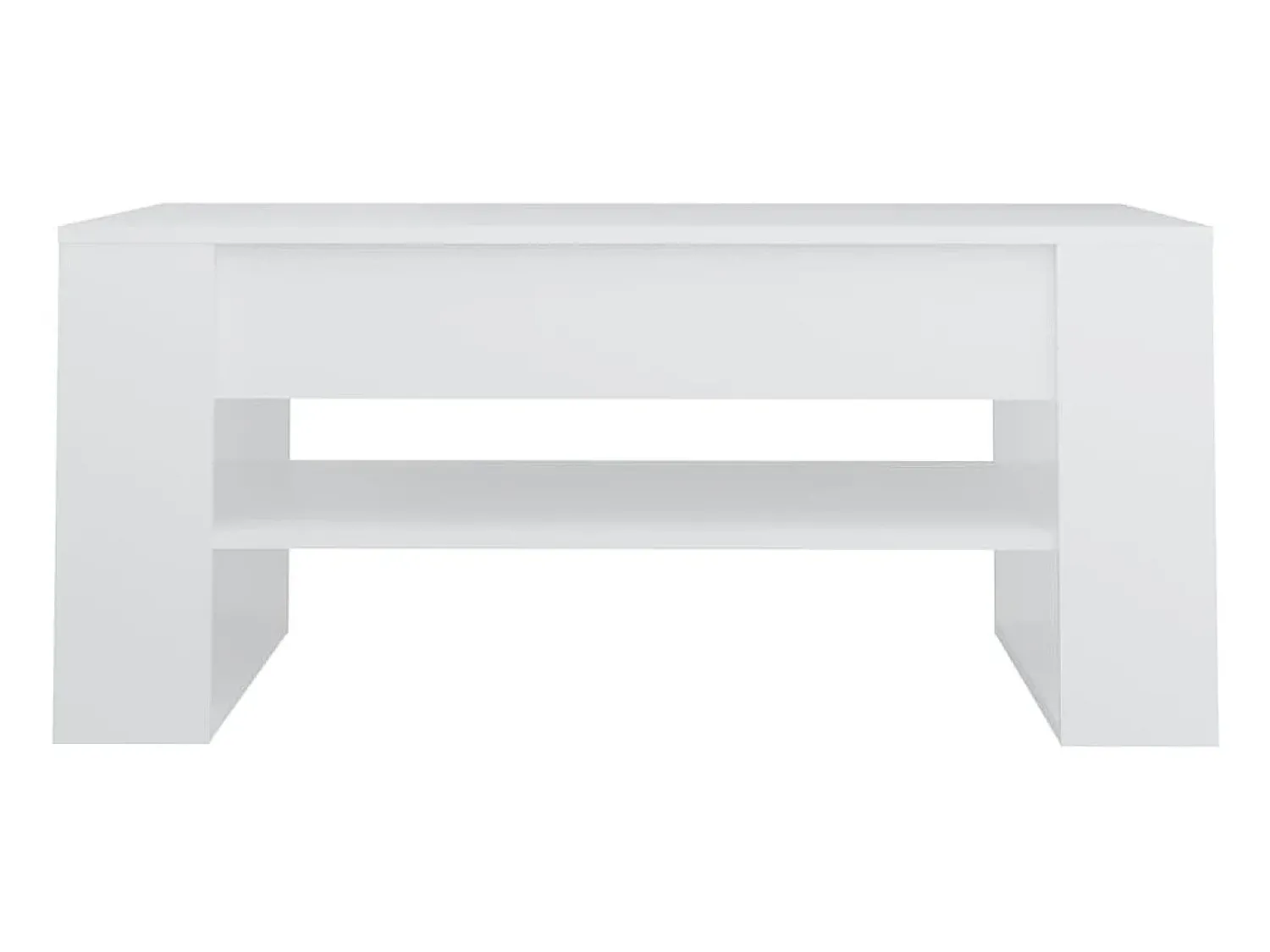 Mesa de centro 102x55x45 cm madeira processada PT574675^ Mesa De Centro