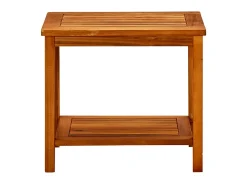 Hot Mesa de centro 50x35x45 cm madeira de acácia maciça PT312012 Castanho