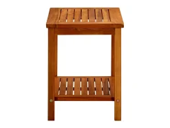 Hot Mesa de centro 50x35x45 cm madeira de acácia maciça PT312012 Castanho