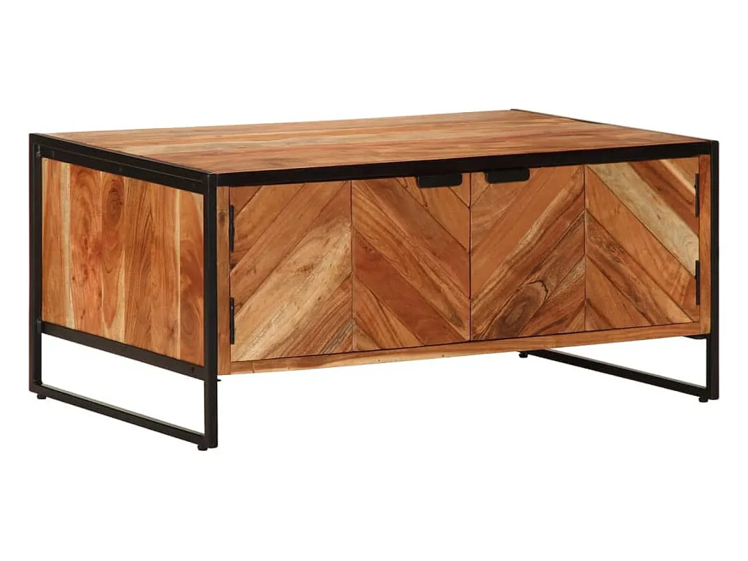 Mesa De Centro|vidaxl Mesa de centro 90x55x40 cm madeira de acácia maciça Natural claro