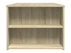 New vidaxl Mesa de centro 102x55x42 cm madeira processada carvalho sonoma Natural claro