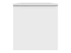 New vidaxl Mesa de centro 102x50x52,5 cm madeira processada Branco