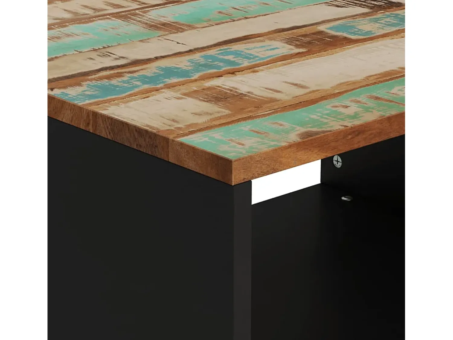 Sale Mesa de centro 60x50x40 cm madeira recuperada maciça PT963979 Multicor