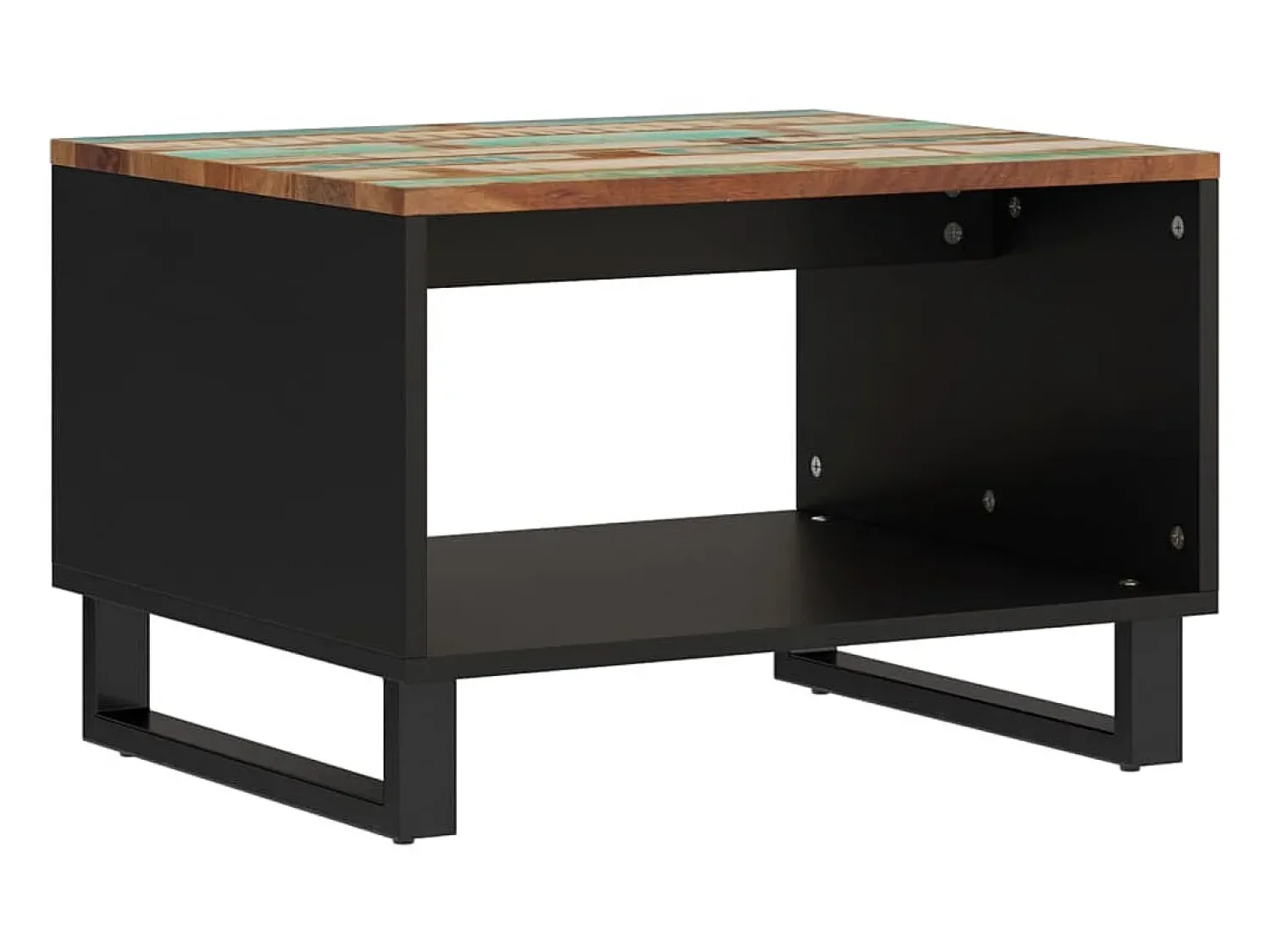 Sale Mesa de centro 60x50x40 cm madeira recuperada maciça PT963979 Multicor