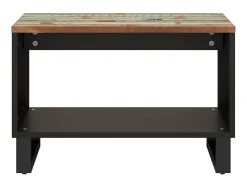 Sale Mesa de centro 60x50x40 cm madeira recuperada maciça PT963979 Multicor