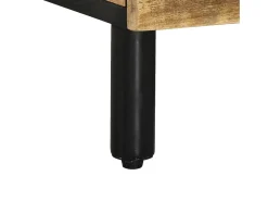 vidaxl Mesa de centro 80x50x40 cm madeira de mangueira maciça^ Mesa De Centro