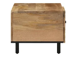 vidaxl Mesa de centro 80x50x40 cm madeira de mangueira maciça^ Mesa De Centro