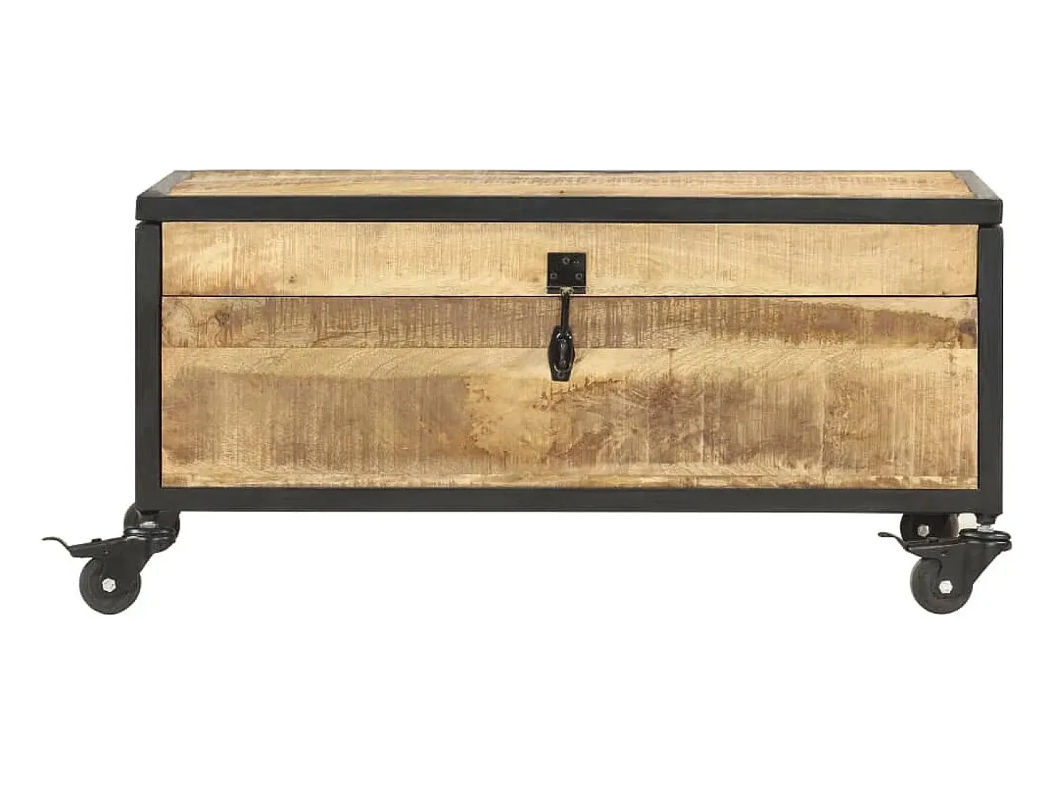 Mesa De Centro| Mesa de centro 70x50x33 cm madeira de mangueira maciça PT112746 Castanho