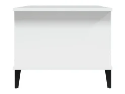 Hot Mesa de centro 90x50x40 cm madeira processada PT354005 Branco