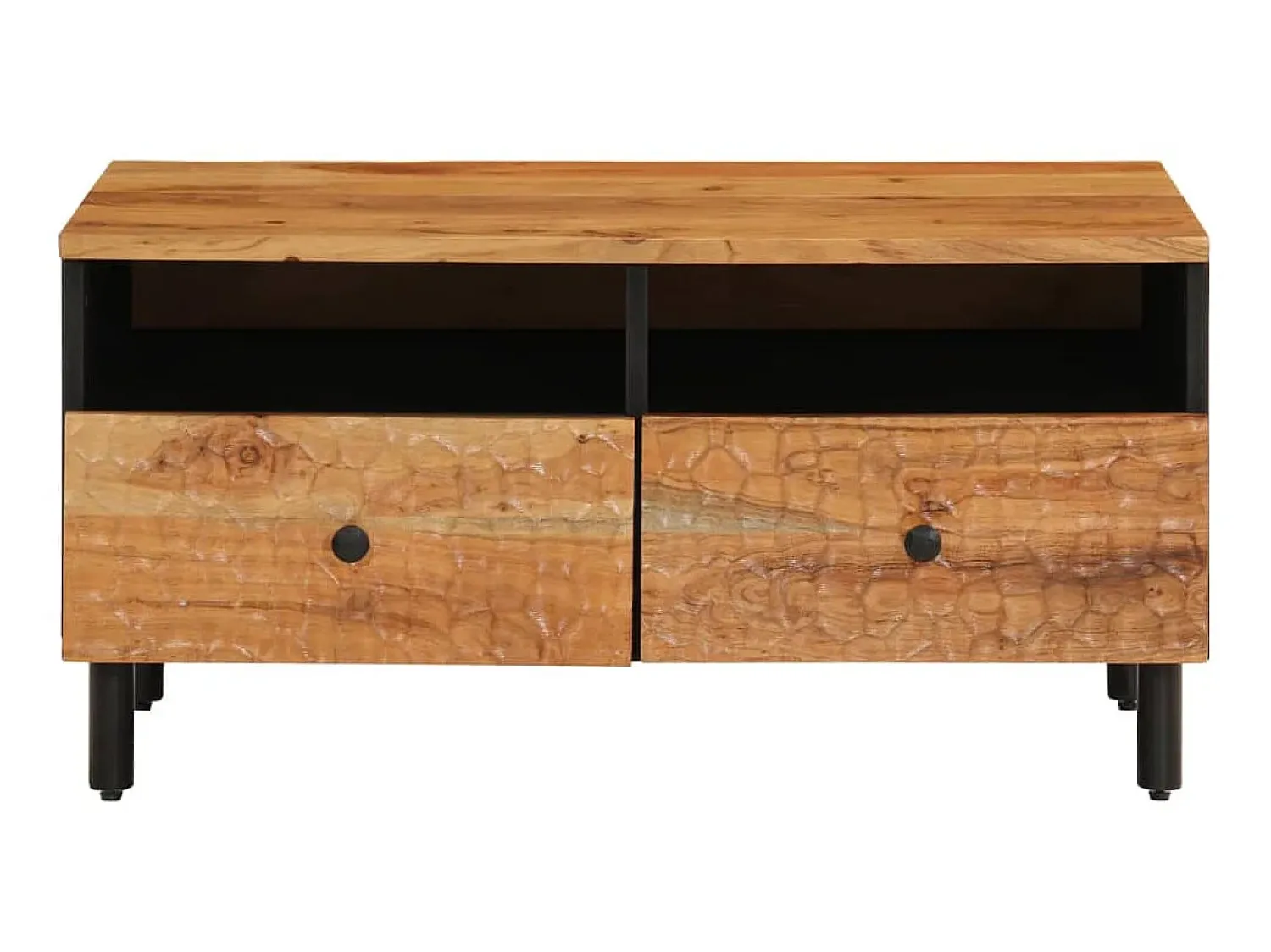 Mesa De Centro| Mesa de centro 80x54x40 cm madeira de acácia maciça PT169582 Castanho