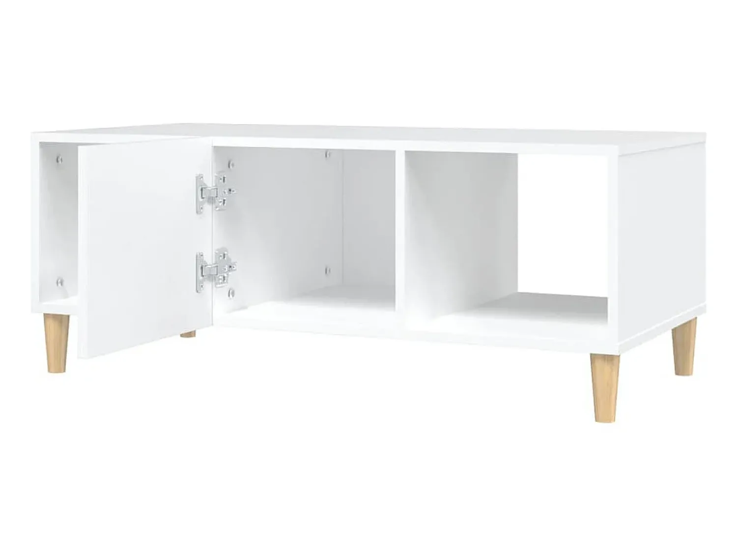 Sale Mesa de centro 102x50x40 cm madeira processada PT454610 Branco