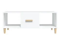 Sale Mesa de centro 102x50x40 cm madeira processada PT454610 Branco