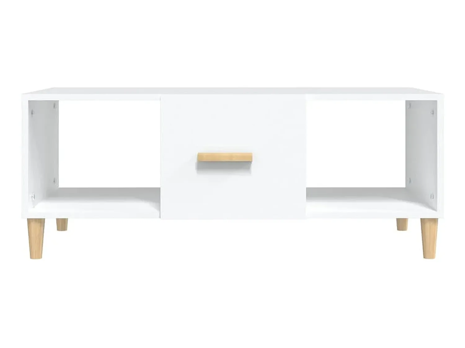 Sale Mesa de centro 102x50x40 cm madeira processada PT454610 Branco