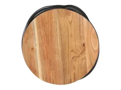 Discount Mesa de centro 40x40x52 cm madeira de acácia maciça PT784726 Castanho