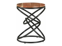 Discount Mesa de centro 40x40x52 cm madeira de acácia maciça PT784726 Castanho