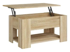 Mesa De Centro*vidaxl Mesa de centro 79x49x41 cm madeira processada carvalho sonoma Natural claro