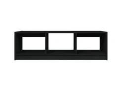 Mesa De Centro| Mesa de centro 110x50x34 cm madeira de pinho maciça PT705552 Preto