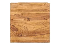 Mesa De Apoio* Mesa de centro 45x45x40 cm madeira de acácia maciça PT860988 Castanho
