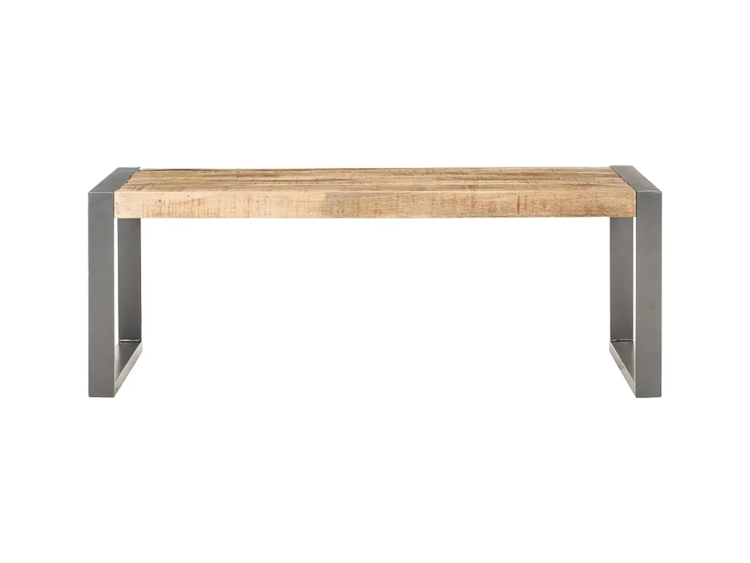 Mesa de centro 110x60x40 cm madeira de mangueira áspera PT517674^ Mesa De Centro