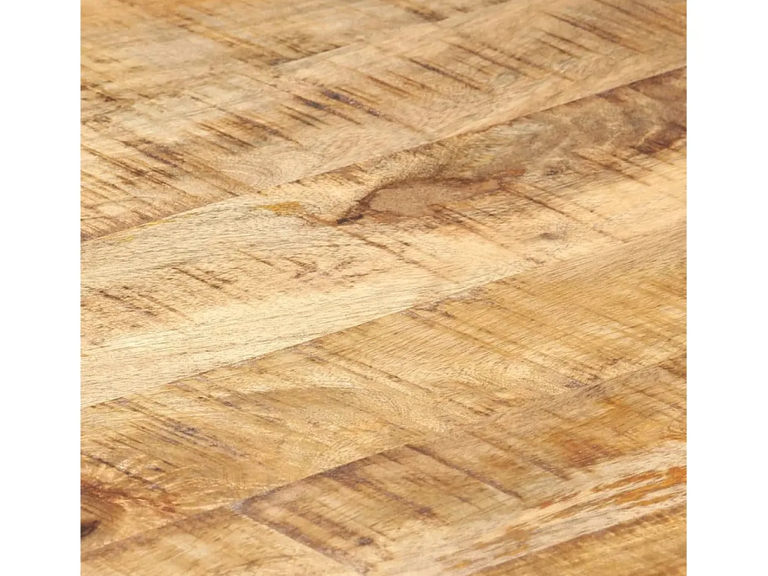 Mesa de centro 110x60x40 cm madeira de mangueira áspera PT517674^ Mesa De Centro