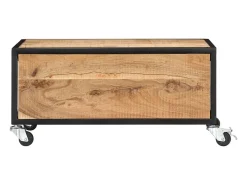 Mesa De Centro| Mesa de centro 70x70x32 cm madeira de acácia maciça PT992045 Castanho