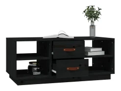 Mesa de centro 100x50x41 cm madeira de pinho maciça PT541912^ Mesa De Centro