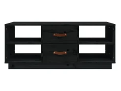 Mesa de centro 100x50x41 cm madeira de pinho maciça PT541912^ Mesa De Centro