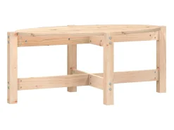 Mesa De Centro| Mesa de centro 87x48x35 cm madeira de pinho maciça PT140824 Castanho