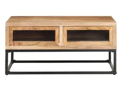 Online Mesa de centro 90x60x40 cm madeira de acácia maciça PT204777 Castanho
