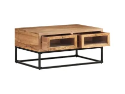 Online Mesa de centro 90x60x40 cm madeira de acácia maciça PT204777 Castanho