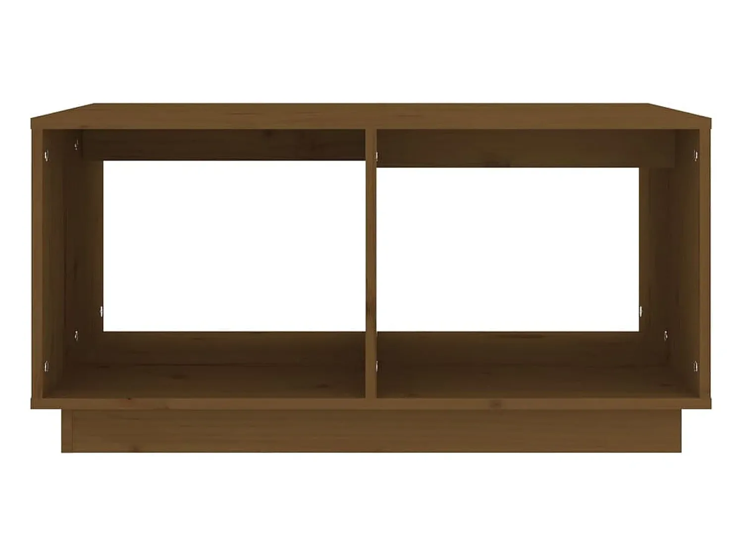 Mesa de centro 80x50x40 cm madeira de pinho maciça -mel PT700339^ Mesa De Centro