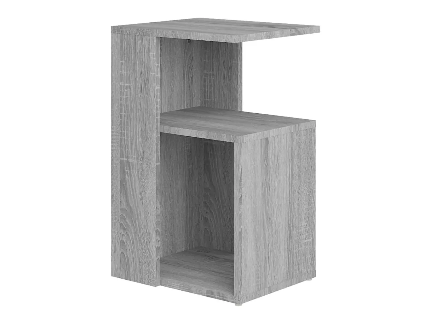 New Mesa de centro 36x30x56 cm madeira processada sonoma cinza PT473636 Cinzento