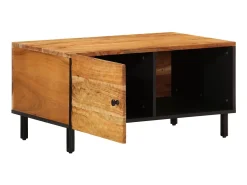Mesa de centro 80x50x40 cm madeira de acácia maciça PT106506^ Mesa De Centro