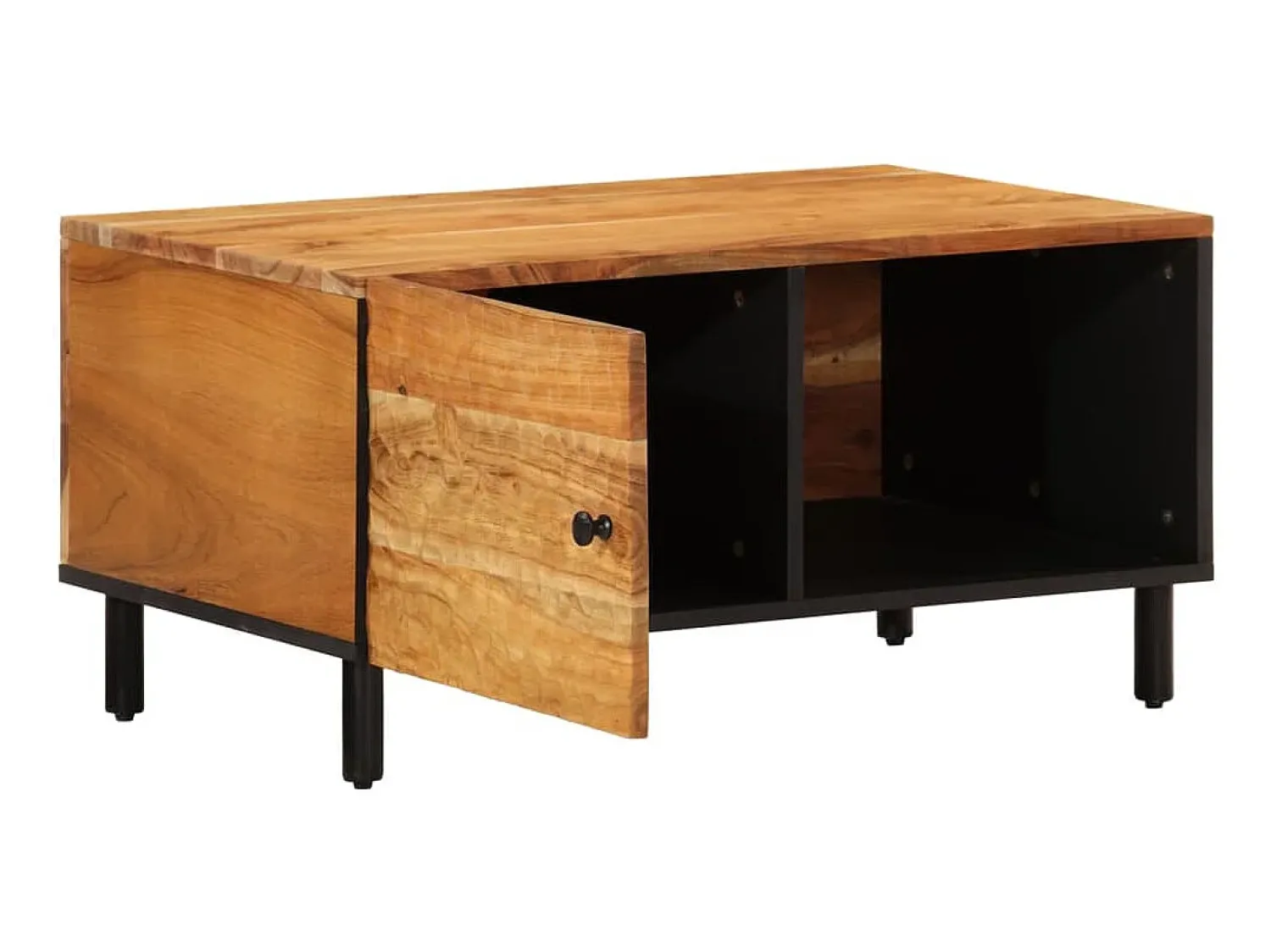 Mesa de centro 80x50x40 cm madeira de acácia maciça PT106506^ Mesa De Centro