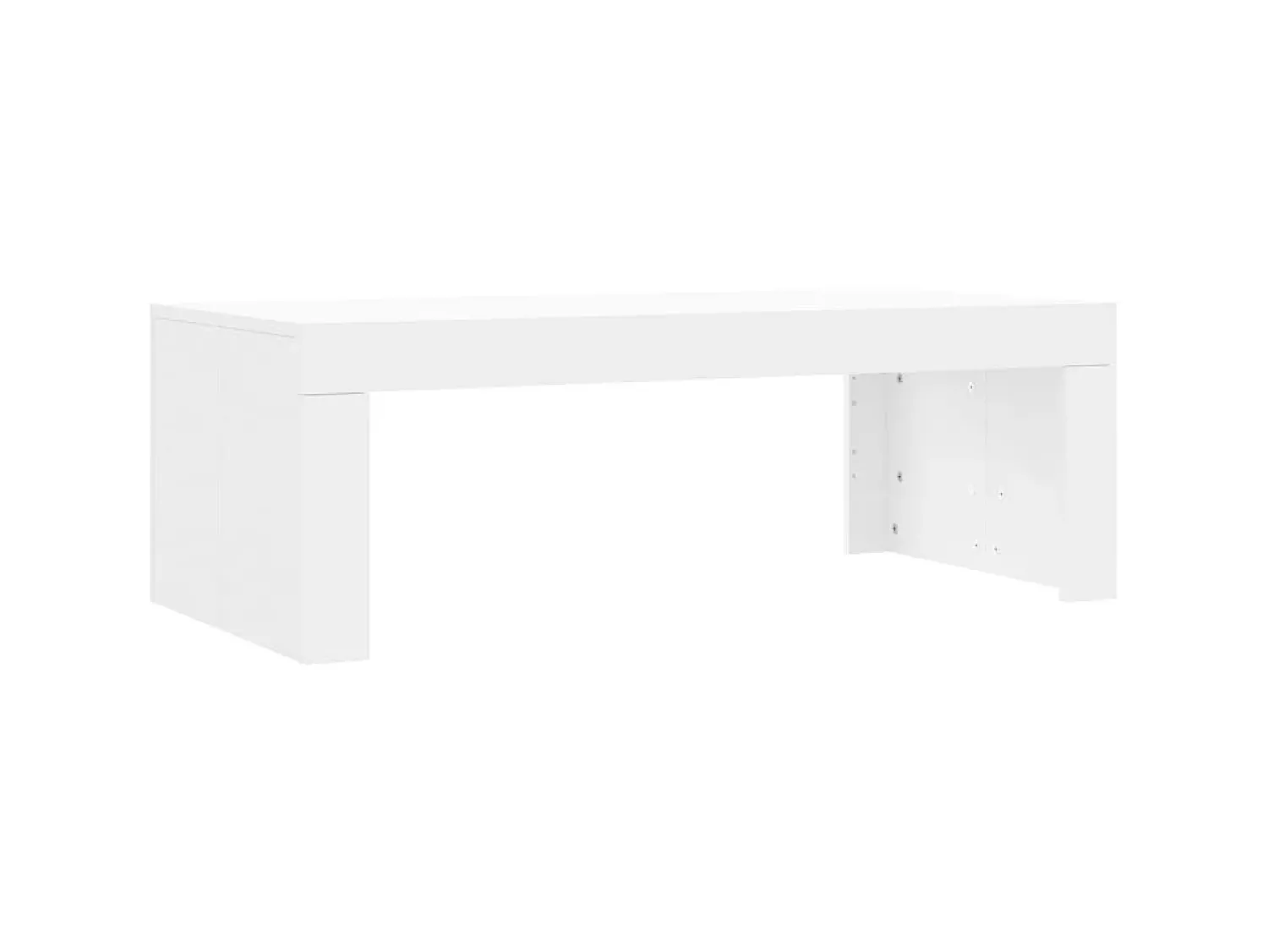Mesa De Centro* Mesa de centro 102x50x36 cm madeira processada PT897501 Branco