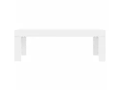 Mesa De Centro* Mesa de centro 102x50x36 cm madeira processada PT897501 Branco
