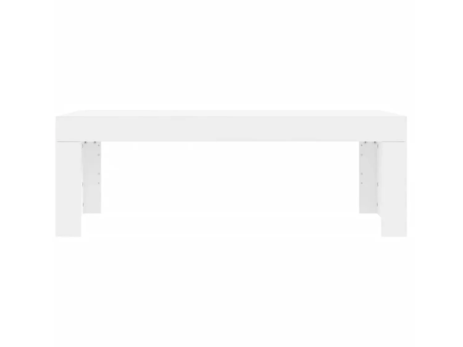 Mesa De Centro* Mesa de centro 102x50x36 cm madeira processada PT897501 Branco