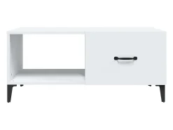Sale vidaxl Mesa de centro 90x50x40 cm madeira processada Branco