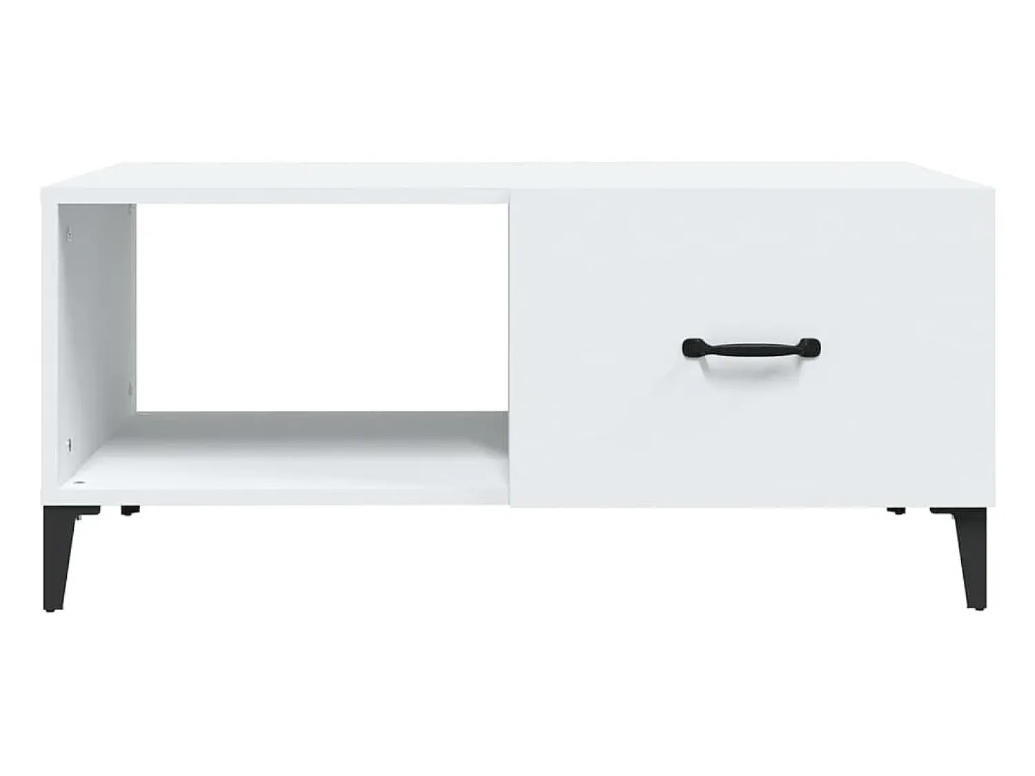 Sale vidaxl Mesa de centro 90x50x40 cm madeira processada Branco