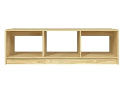 Mesa De Centro*vidaxl Mesa de centro 110x50x34 cm madeira de pinho maciça Natural claro