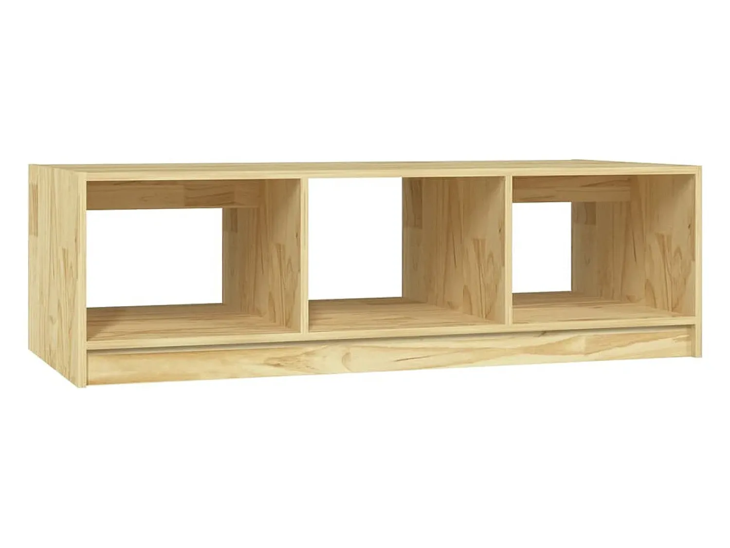 Mesa De Centro*vidaxl Mesa de centro 110x50x34 cm madeira de pinho maciça Natural claro