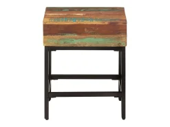 Mesa De Centro| Mesa de centro 40x30x51 cm madeira recuperada maciça PT312358 Multicor