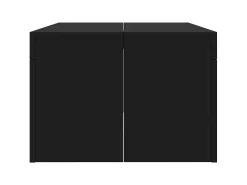 Mesa De Centro* Mesa de centro 102x50x36 cm madeira processada PT412960 Preto
