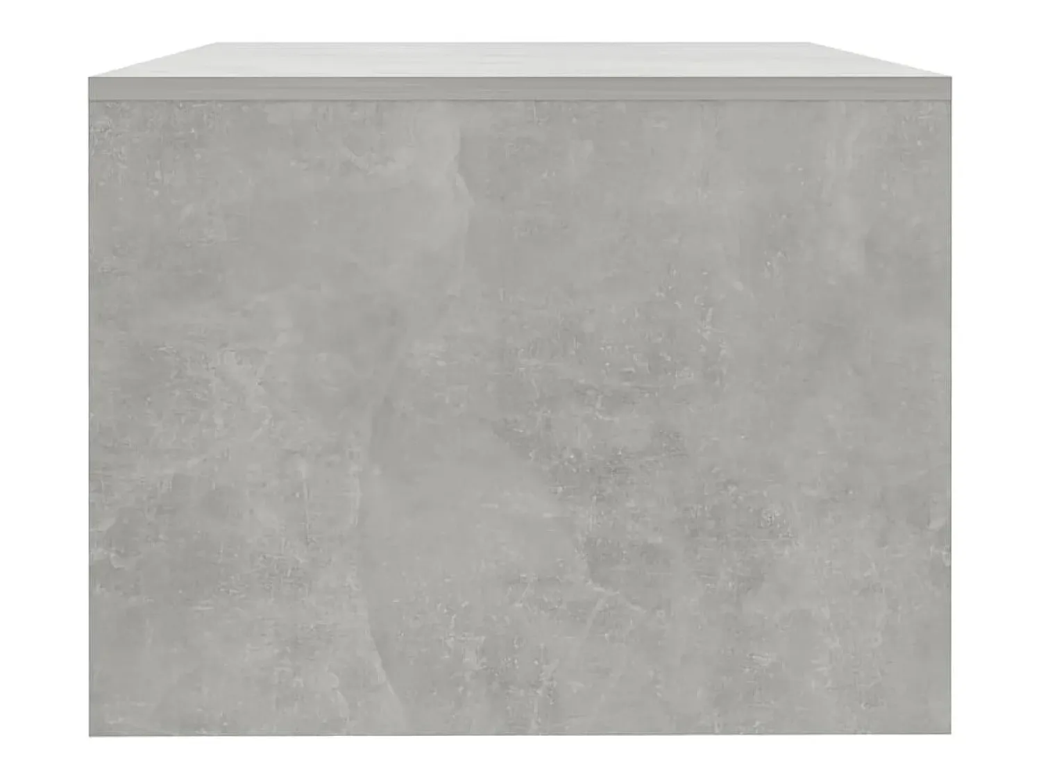 Mesa De Centro|vidaxl Mesa de centro 102x55x42 cm madeira processada cinza cimento Cinzento