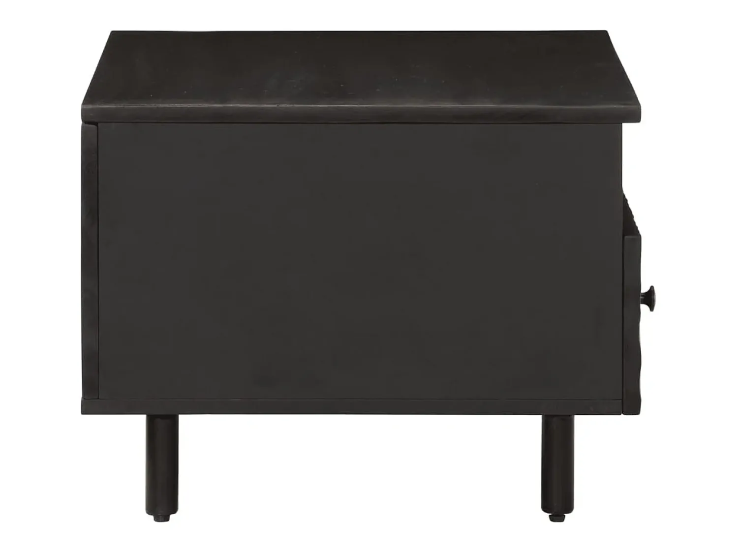 vidaxl Mesa de centro 80x54x40 cm madeira de mangueira maciça^ Mesa De Centro