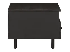 vidaxl Mesa de centro 80x54x40 cm madeira de mangueira maciça^ Mesa De Centro